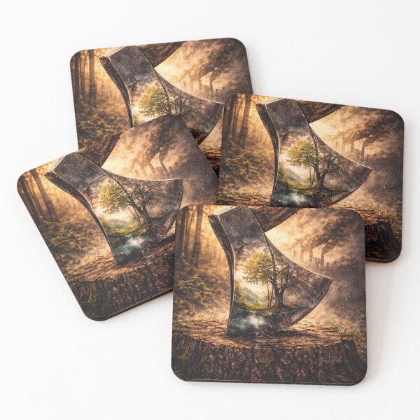 Item preview, Choose Wisely – Deforestation Environmental Awareness Nature Conservation Design designed and sold by OrbitOfMind.