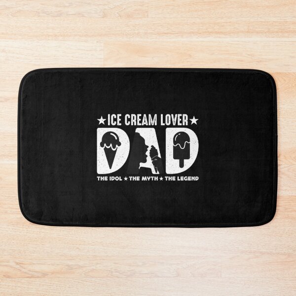 Item preview, Ice Cream Lover Dad The Idol The Myth Cream Cone designed and sold by tshirtconcepts.