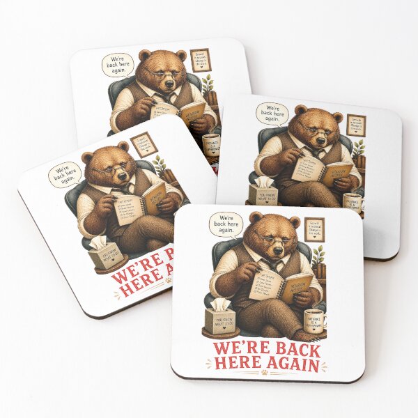Item preview, Funny Therapy Gift Sarcastic Bear Therapist Psychology designed and sold by Gentlestate.