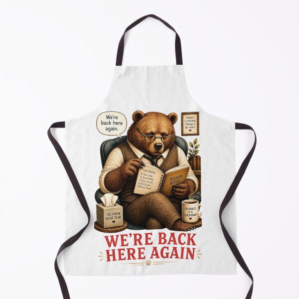 Item preview, Funny Therapy Gift Sarcastic Bear Therapist Psychology designed and sold by Gentlestate.
