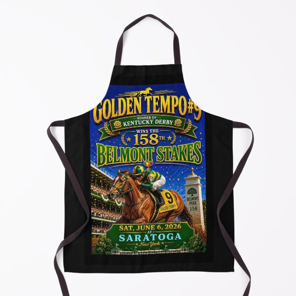 Item preview, GOLDEN TEMPO #9 - Wins the BELMONT STAKES - June 6, 2026 designed and sold by DBM Photo Art 1.