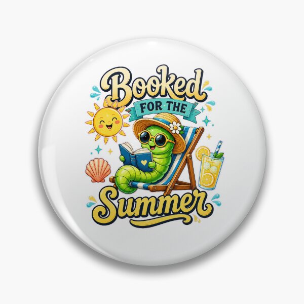 Item preview, Booked For The Summer Reading Worm designed and sold by Passionread.