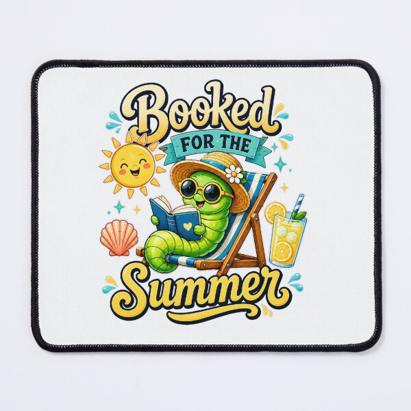 Item preview, Booked For The Summer Reading Worm designed and sold by Passionread.