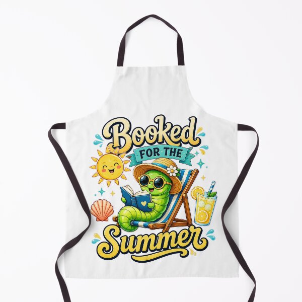 Item preview, Booked For The Summer Reading Worm designed and sold by Passionread.