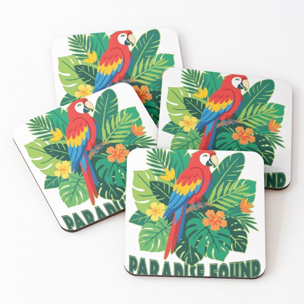 Item preview, Paradise Found Tropical Scarlet Macaw designed and sold by Mr Lee.