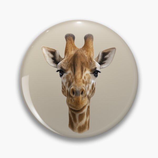 Item preview, Giraffe Wild Face Minimal Wildlife Logo designed and sold by BROHLine Studio.