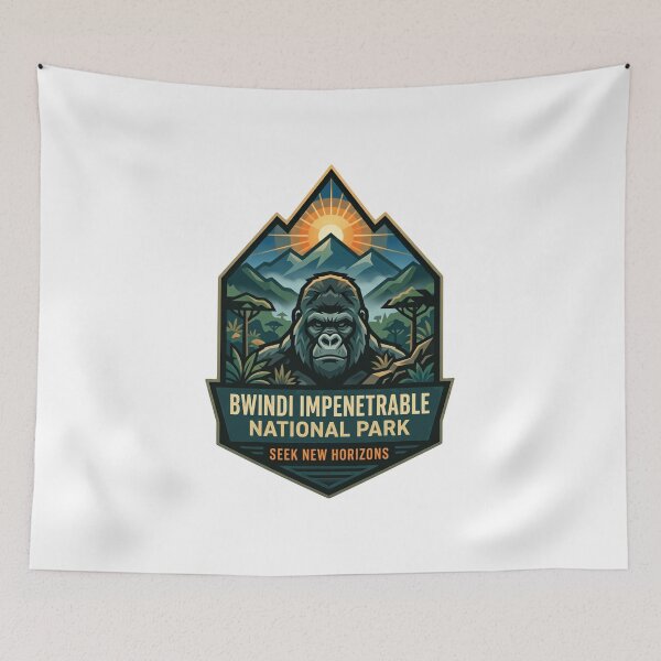 Item preview, Bwindi Impenetrable National Park Gorilla Wildlife Uganda Travel Seek New Horizons Adventure designed and sold by Simsimah26Parks.