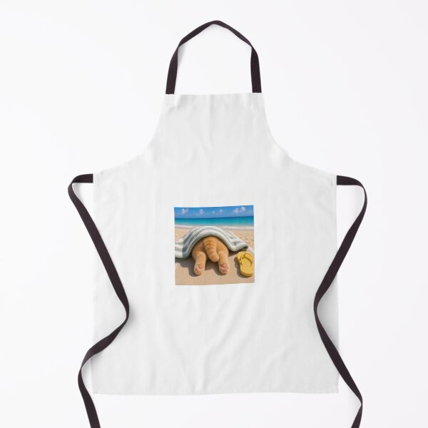 Item preview, Hidden Kitten Beach Nap designed and sold by LovelyCatGalaxy.