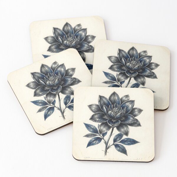 Item preview, Midnight Herbarium II – Eclipse Lily designed and sold by Roberta Calabrese.