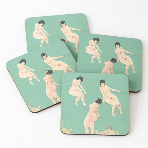 Item preview, Demons and geishas designed and sold by Le poulpe rêveur.