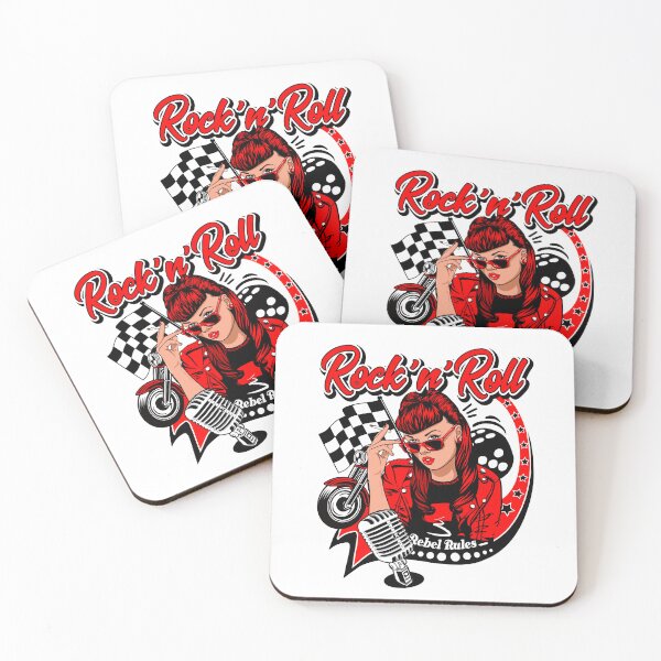 Item preview, Rockabilly Pin Up Girl Vintage Rock and Roll Music designed and sold by MemphisCenter.