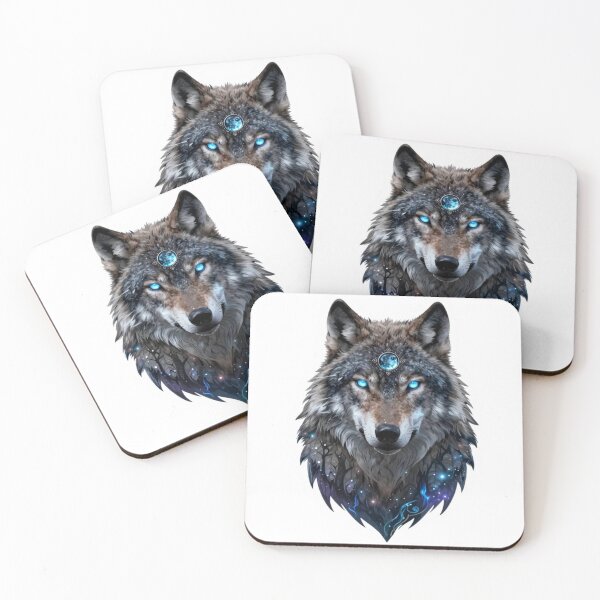 Item preview, Celestial Wolf | Lunar Magic Art designed and sold by AeraArts.