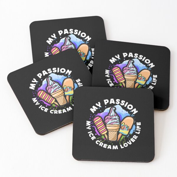 Artikelvorschau, Ice Cream Lover My Passion My Ice Cream Sweet Ice entworfen und verkauft von tshirtconcepts.
