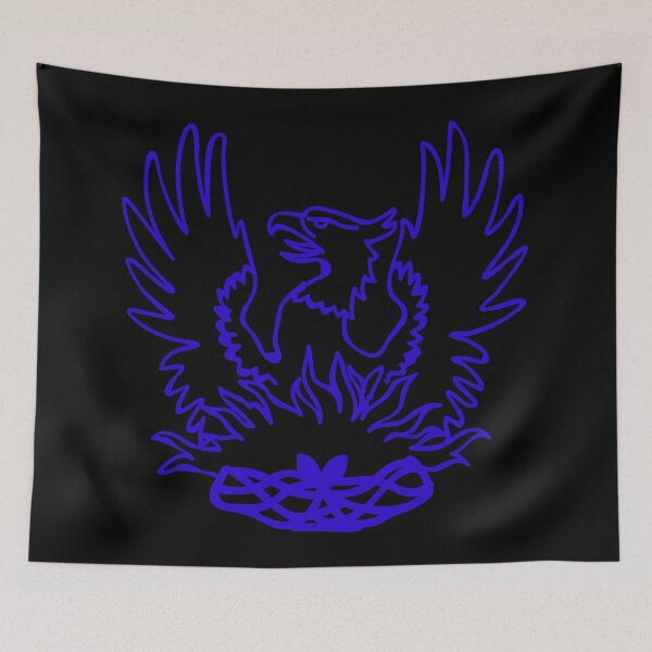 Item preview, Phoenix (Blue) designed and sold by Fire TheMann.