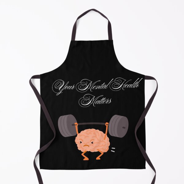 Item preview, Your Mental Health Matters, Brain Lifting Weights Gym Design designed and sold by SmartMoneyMugs .