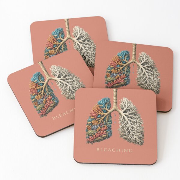 Item preview, Coral Bleaching – Ocean Climate Change Environmental Awareness Design designed and sold by OrbitOfMind.
