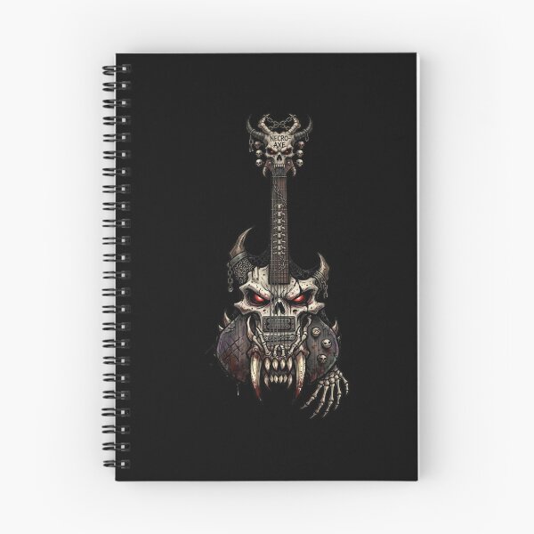 Item preview, Creepy Axe Beast Skull Claws Guitar — Raw Dark Metal designed and sold by David Mateo ArtWorks.