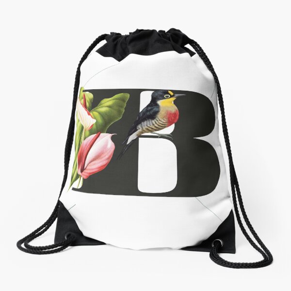 Botanical Alphabet B Turnbeutel