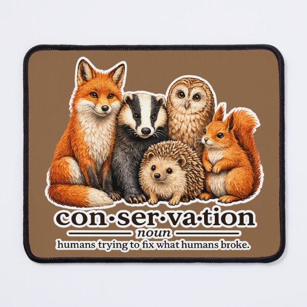 Item preview, Conservation Woodland Team Portrait designed and sold by ChirpInc.