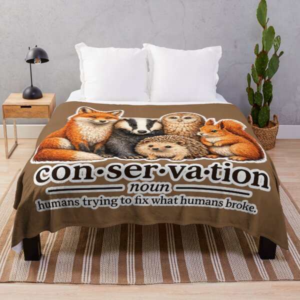 Item preview, Conservation Woodland Team Portrait designed and sold by ChirpInc.