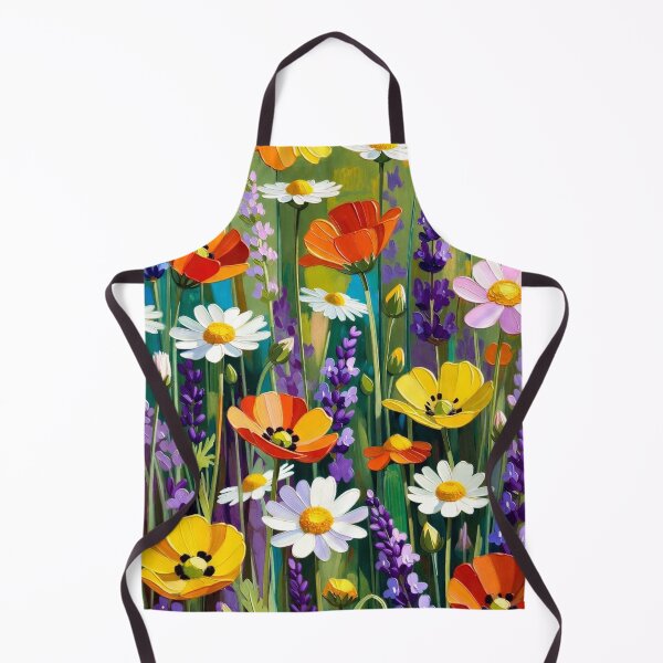 Item preview, Colorful Wildflowers Field Bouquet designed and sold by IntelliMindDesigns.