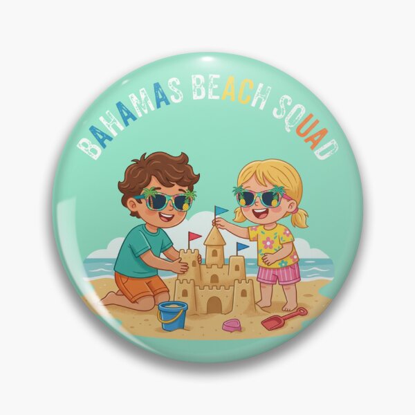 Item preview, Bahamas Beach Squad Cute Kids Vacation designed and sold by DuckOddity.