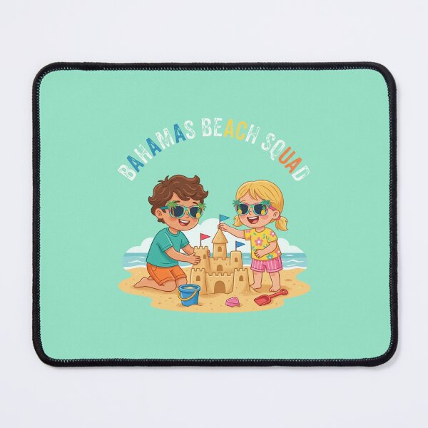 Item preview, Bahamas Beach Squad Cute Kids Vacation designed and sold by DuckOddity.