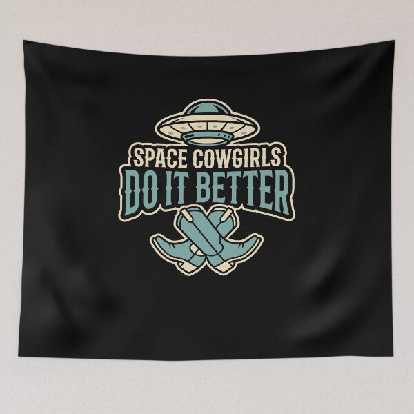 Item preview, Alien Cowgirl Space Rodeo Cosmic Cowgirl Gift designed and sold by AndreasMei.