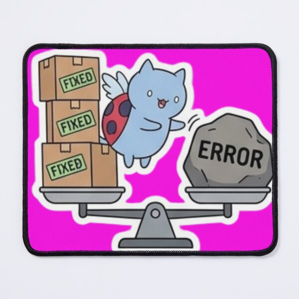 Item preview, Funny Programmer Gift Fixed vs Error Cat Kawaii Developer Humor Shirt designed and sold by Dev Mode.