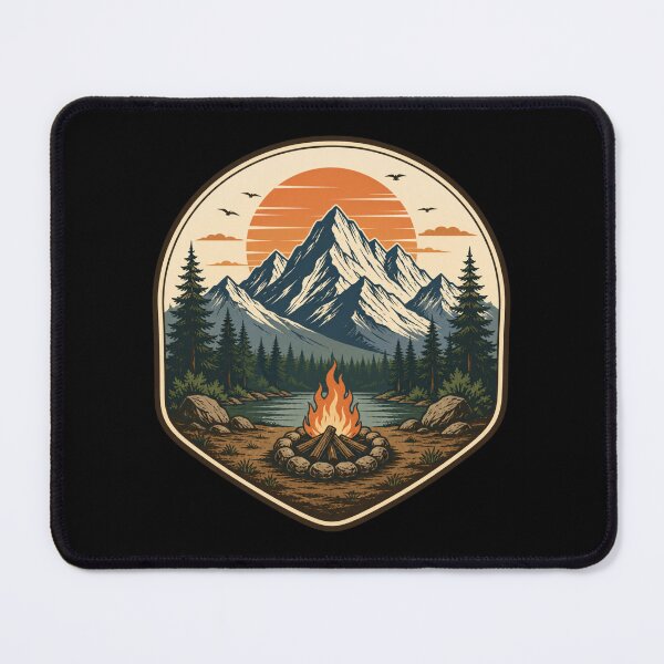 Item preview, Mountains Call Me Camping Adventure designed and sold by 0606PM.