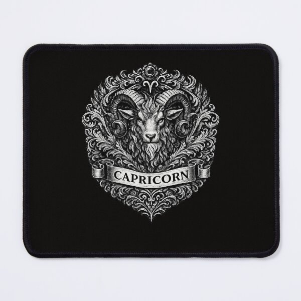 Item preview, Vintage Tattoo Capricorn Zodiac Sign designed and sold by Angelle55.
