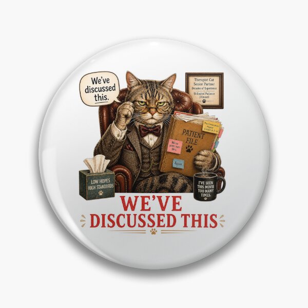 Item preview, Funny Therapist Cat Gift Sarcastic Psychology Humor designed and sold by Gentlestate.