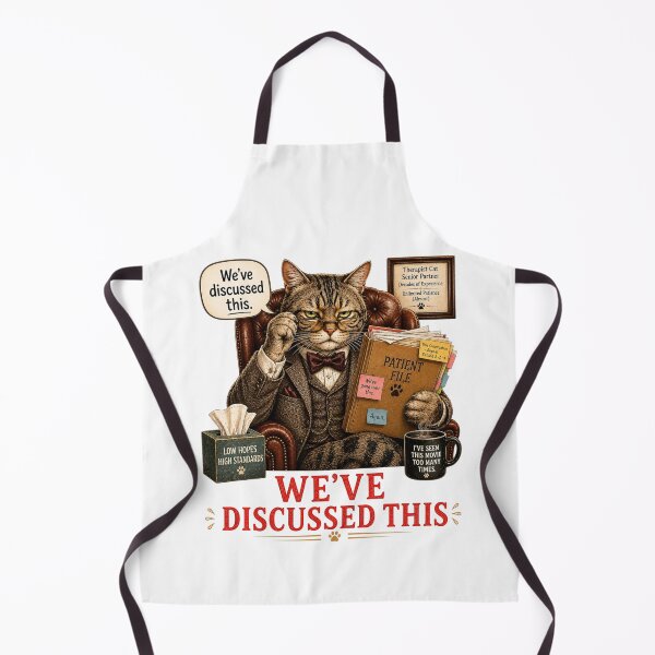 Item preview, Funny Therapist Cat Gift Sarcastic Psychology Humor designed and sold by Gentlestate.