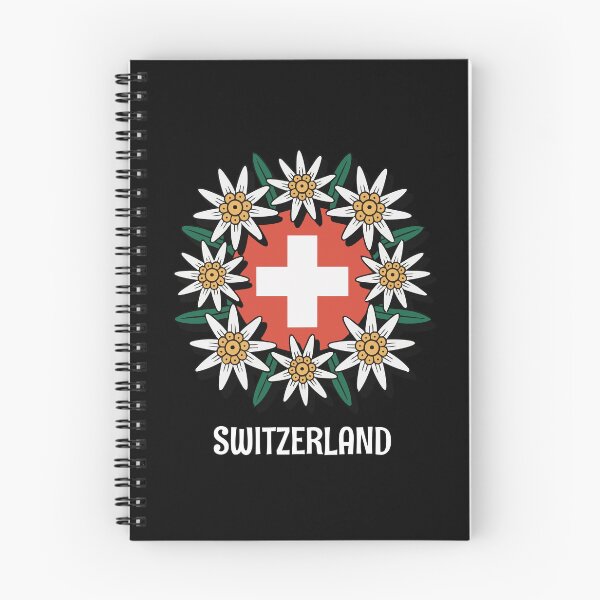 Item preview, Swiss Edelweiss Flag Switzerland Alpine Tradition designed and sold by AntiqueImages.