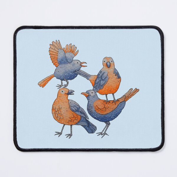Item preview, Four Calling Birds designed and sold by VicEllisArt.