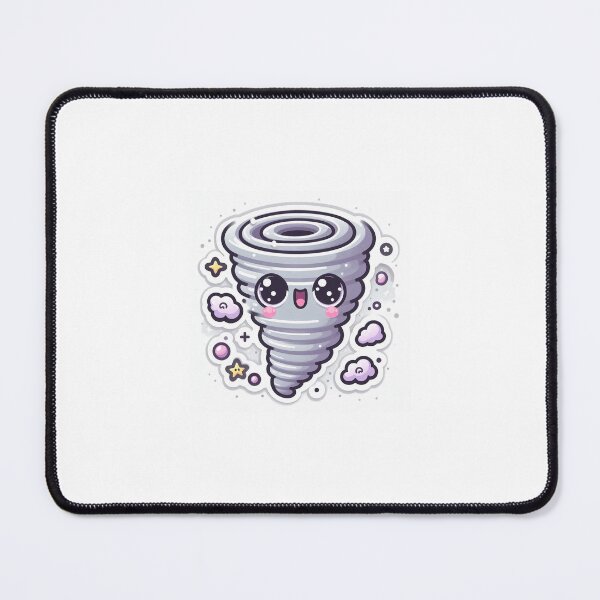 Item preview, Kawaii Tornado Sticker designed and sold by PastelPawsArt.