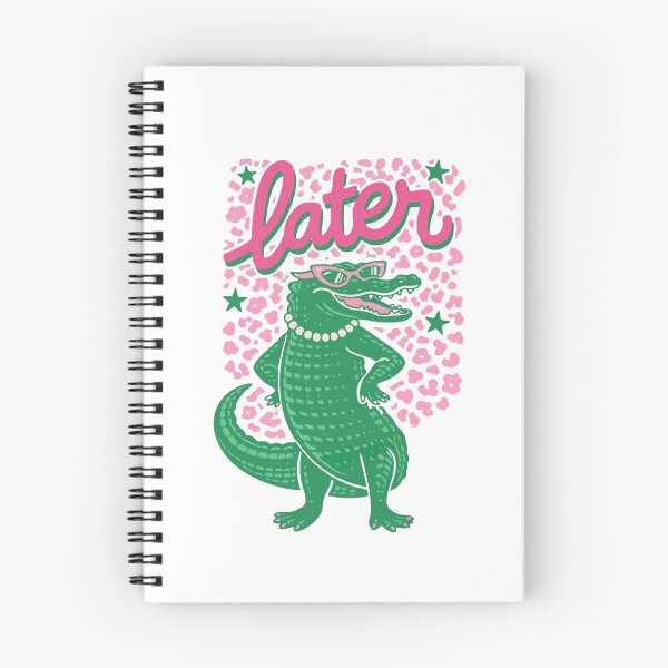 Item preview, Sassy Gator Pink Preppy Later designed and sold by HBDStudio.