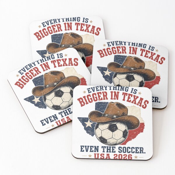 Item preview, Texas Soccer Cowboy – Vintage World Cup 2026 Western Football Graphic T-Shirt designed and sold by PatysArt.