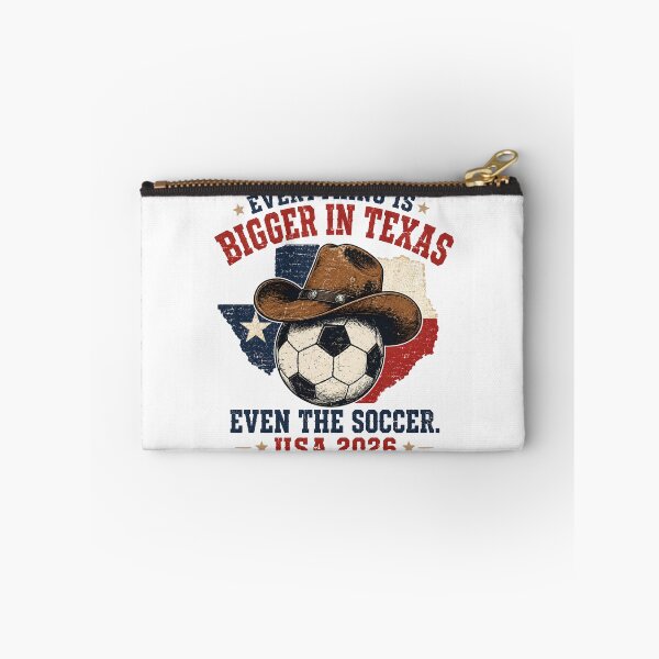 Item preview, Texas Soccer Cowboy – Vintage World Cup 2026 Western Football Graphic T-Shirt designed and sold by PatysArt.