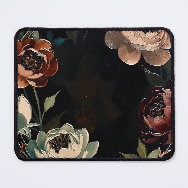 Item preview, Moody Rose Floral Wall Art designed and sold by IntelliMindDesigns.