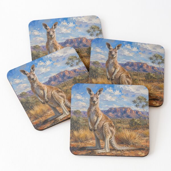 Item preview, Kangaroo designed and sold by BlackDotBunny.
