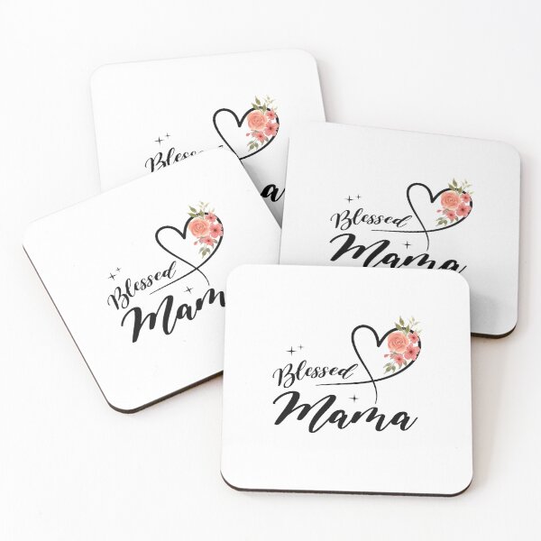 Item preview, Blessed Mama Spiritual Boho Design, Faith Mama Quote, Mama Blessings Graphic, Positive Motherhood Shirt, Inspirational Mom Gift designed and sold by TheMysticNook.