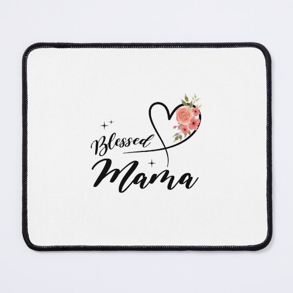Item preview, Blessed Mama Spiritual Boho Design, Faith Mama Quote, Mama Blessings Graphic, Positive Motherhood Shirt, Inspirational Mom Gift designed and sold by TheMysticNook.