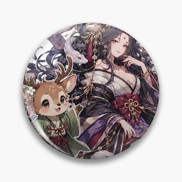 Item preview, The Reindeer and the White Snake Queen designed and sold by HD3284.