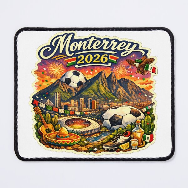 Item preview, Monterrey 2026 Cerro de la Silla Soccer designed and sold by Modefissi.
