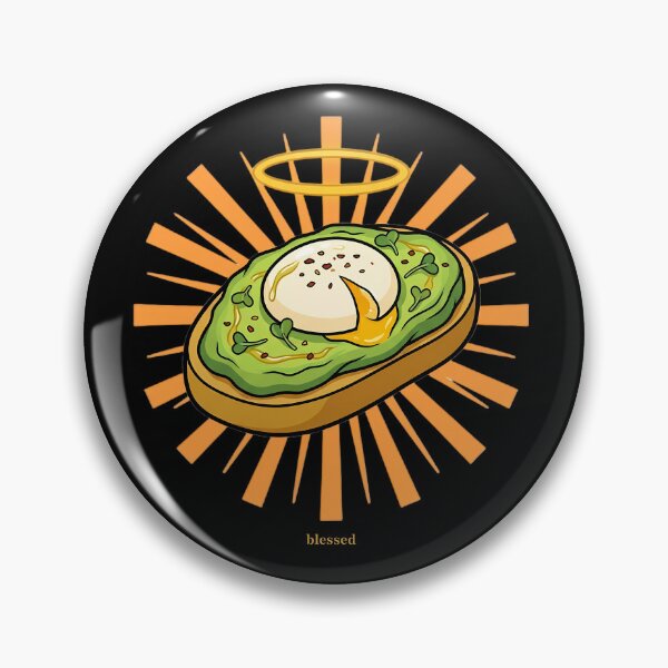 Item preview, Blessed Avocado Toast Funny Millennial Food Cult Brunch Humor designed and sold by how-is-design.
