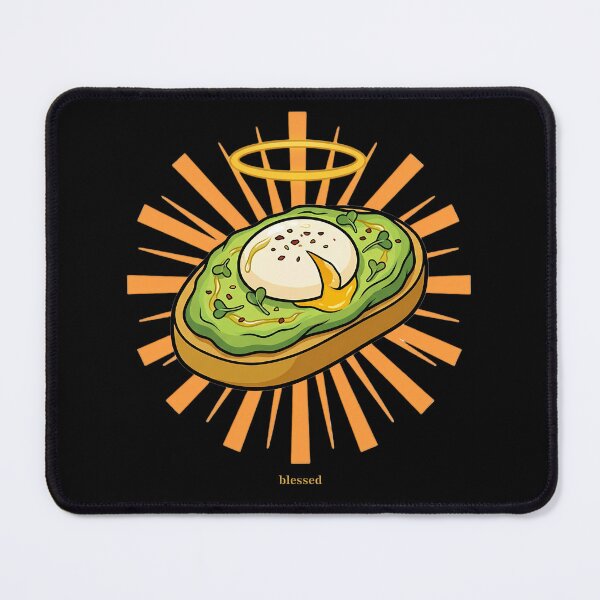 Item preview, Blessed Avocado Toast Funny Millennial Food Cult Brunch Humor designed and sold by how-is-design.