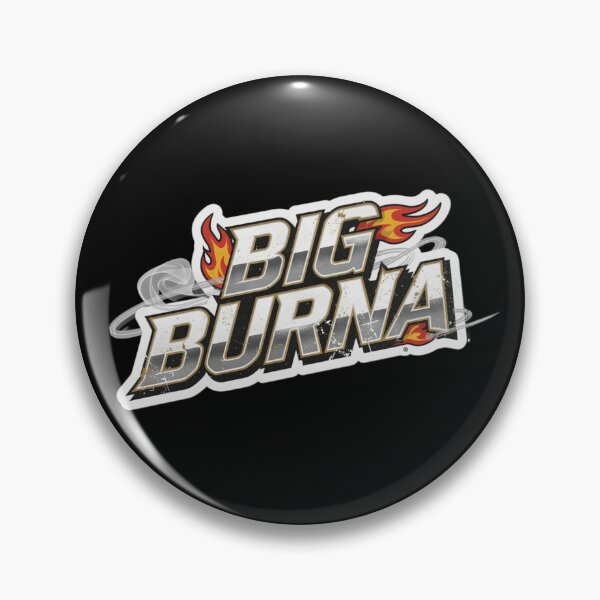Artikelvorschau, BIG BURNA Streetwear Racing Flammenlogo | Urban Motorsport Grafik entworfen und verkauft von XXVSHIRT.