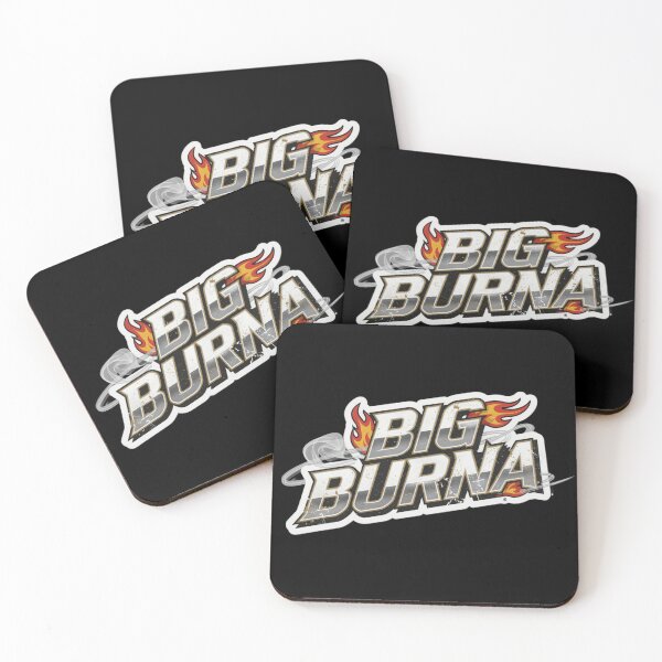 Item preview, BIG BURNA Streetwear Racing Flame Logo | Urban Motorsport Graphic designed and sold by XXVSHIRT.