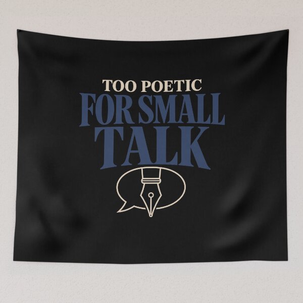 Item preview, Poetcore Poet Poetry Dark Academia Gift designed and sold by AndreasMei.